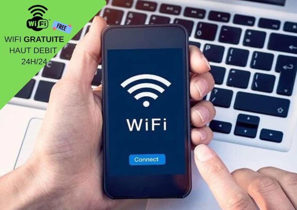 Cosy T2 Wifi Parking Proche Gare Centre Ville サン・クエンティン エクステリア 写真